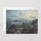 Uitzicht van Shrewsbury over de Severn Briefkaart (Voorkant / Achterkant)