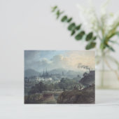 Uitzicht van Shrewsbury over de Severn Briefkaart (Staand voorkant)