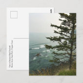 Uitzicht van Simpson Reef Overlook voor de kust va Briefkaart (Voorkant / Achterkant)