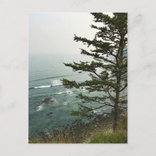 Uitzicht van Simpson Reef Overlook voor de kust va Briefkaart