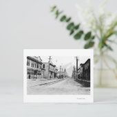 Uitzicht van Skagway, foto van Alaska Briefkaart (Staand voorkant)