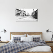 Uitzicht van Skagway, foto van Alaska Canvas Afdruk (Insitu (Slaapkamer))