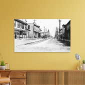 Uitzicht van Skagway, foto van Alaska Canvas Afdruk (Insitu (Woonkamer))