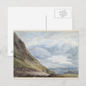 Uitzicht van Skiddaw over Derwentwater (m/c over p Briefkaart (Voorkant / Achterkant)