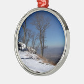 "Uitzicht van Skyline Drive, VA" Metalen Ornament (Links)