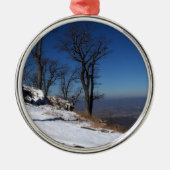 "Uitzicht van Skyline Drive, VA" Metalen Ornament (Voorkant)