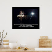 Uitzicht van sluiting van het internationale ruimt poster (Keuken)