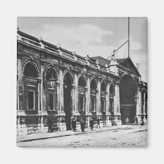 Uitzicht van Smithfield Meat Market, c.1905 Magneet (Voorkant)