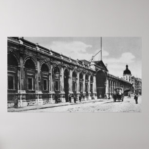 Uitzicht van Smithfield Meat Market, c.1905 Poster