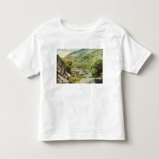 Uitzicht van snelzwavelzuigers op de Moffat Road Kinder Shirts (Voorkant)