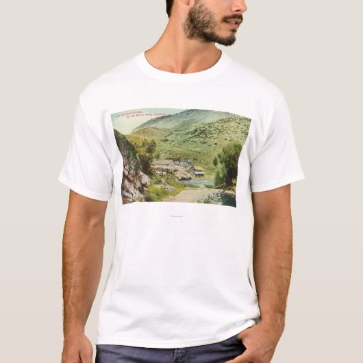 Uitzicht van snelzwavelzuigers op de Moffat Road T-shirt (Voorkant)