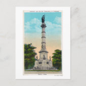 Uitzicht van soldaten en zeelieden briefkaart (Voorkant)