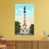 Uitzicht van soldaten en zeelieden canvas afdruk (Insitu (Woonkamer))