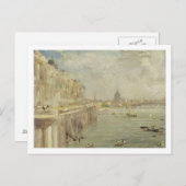 Uitzicht van Somerset House Terrace en St. Paul's, Briefkaart (Voorkant / Achterkant)
