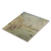 Uitzicht van Somerset House Terrace en St. Paul's, Tegeltje (Zijkant)