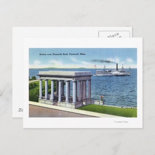 Uitzicht van South Shore Steamer Briefkaart (Voorkant / Achterkant)