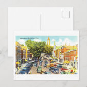  Uitzicht van Southbridge, Massachusetts, Briefkaart (Voorkant / Achterkant)
