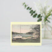 Uitzicht van Southold, Long Island, Vintage van Ne Briefkaart (Staand voorkant)