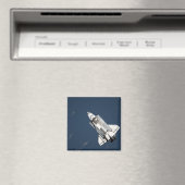 Uitzicht van Space Shuttle Discovery 2 vanuit de l Magneet (Insitu (Vaatwasser))