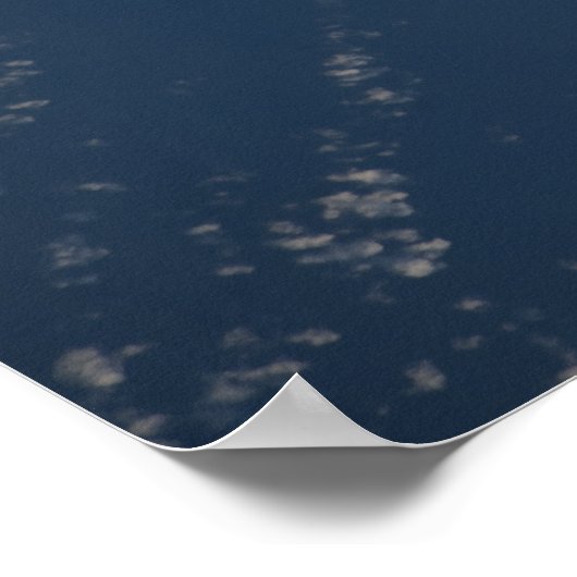 Uitzicht van Space Shuttle Discovery 2 vanuit de l Poster (Hoek)