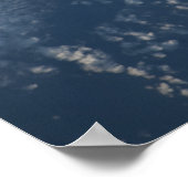 Uitzicht van Space Shuttle Discovery 3 vanuit de l Poster (Hoek)