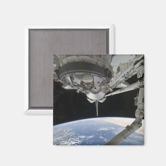 Uitzicht van Space Shuttle Discovery Magneet (Voorkant / Achterkant)