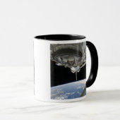 Uitzicht van Space Shuttle Discovery Mok (Voorkant rechts)