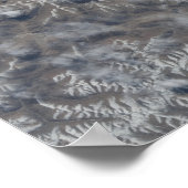 Uitzicht van Space Shuttle Discovery vanuit de luc Poster (Hoek)