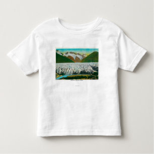Uitzicht van Spencer Glacier, Near Seward, Alaska Kinder Shirts