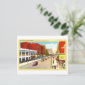  Uitzicht van Springfield, Massachusetts, Briefkaart (Staand voorkant)