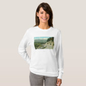 Uitzicht van Spruce Hill voor Keene Valley T-shirt (Voorkant volledig)