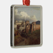 Uitzicht van St. John Lateran, Rome, 1822 Metalen Ornament (Rechts)