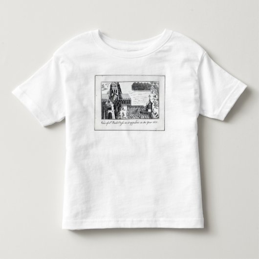 Uitzicht van St. Paul's Cross Kinder Shirts (Voorkant)