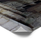 Uitzicht van St. Paul's Crypt, c.634 AD Poster (Hoek)