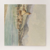 Uitzicht van St. Wolfgang aan het meer Wolfgang Ca Legpuzzel (Horizontaal)