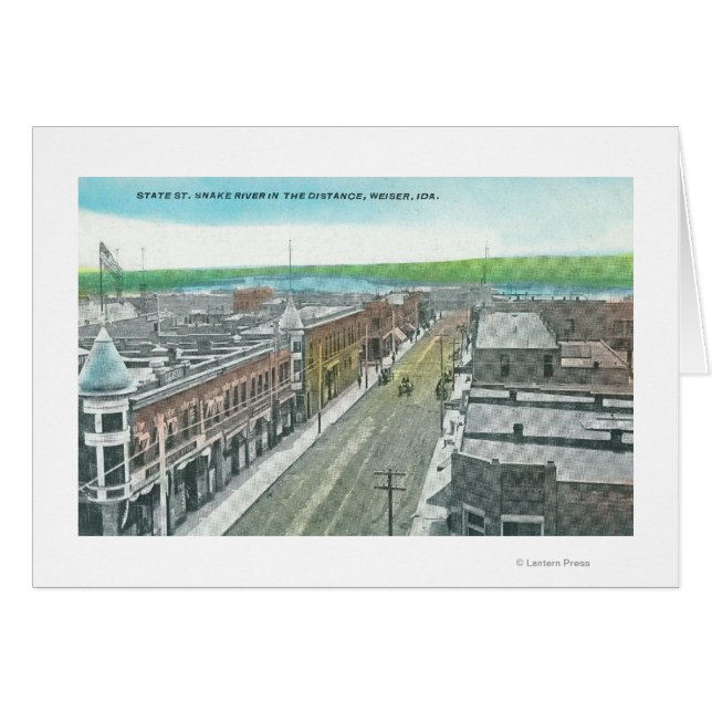 Uitzicht van staatsstraat en Snake (Voorkant Horizontaal)