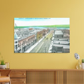 Uitzicht van staatsstraat en Snake Canvas Afdruk (Insitu (Woonkamer))