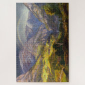 Uitzicht van Stalheim in Noorwegen Legpuzzel (Verticaal)