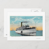 Uitzicht van standaard Kaapje Sand Dunes Briefkaart (Voorkant / Achterkant)