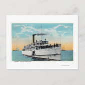 Uitzicht van standaard Kaapje Sand Dunes Briefkaart (Voorkant)