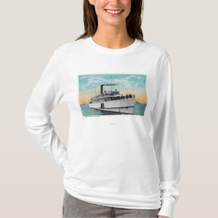 Uitzicht van standaard Kaapje Sand Dunes T-shirt