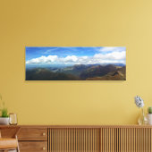 Uitzicht van Starorobocianski Wierch Tatras Canvas Afdruk (Insitu (Woonkamer))