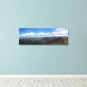 Uitzicht van Starorobocianski Wierch Tatras Canvas Afdruk (Insitu (Houten vloer))
