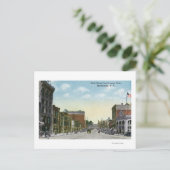 Uitzicht van State Street van Crescent Park Briefkaart (Staand voorkant)