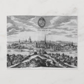 Uitzicht van Stockholm Briefkaart (Voorkant)