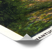 Uitzicht van Stone Alley van South Tower and Town Poster (Hoek)