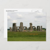 Uitzicht van Stonehenge Briefkaart (Voorkant / Achterkant)