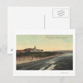 Uitzicht van strand en hotel Redondo Briefkaart (Voorkant / Achterkant)