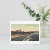 Uitzicht van strand en hotel Redondo Briefkaart (Staand voorkant)