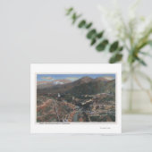 Uitzicht van stuwdammen tijdens de bouw briefkaart (Staand voorkant)